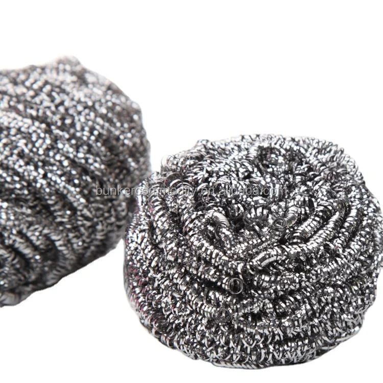 Sustainable Stainless Steel 410 Kitchen Cleaning Pot Scourer/Scraper Eco-Friendly Pot Scrubber