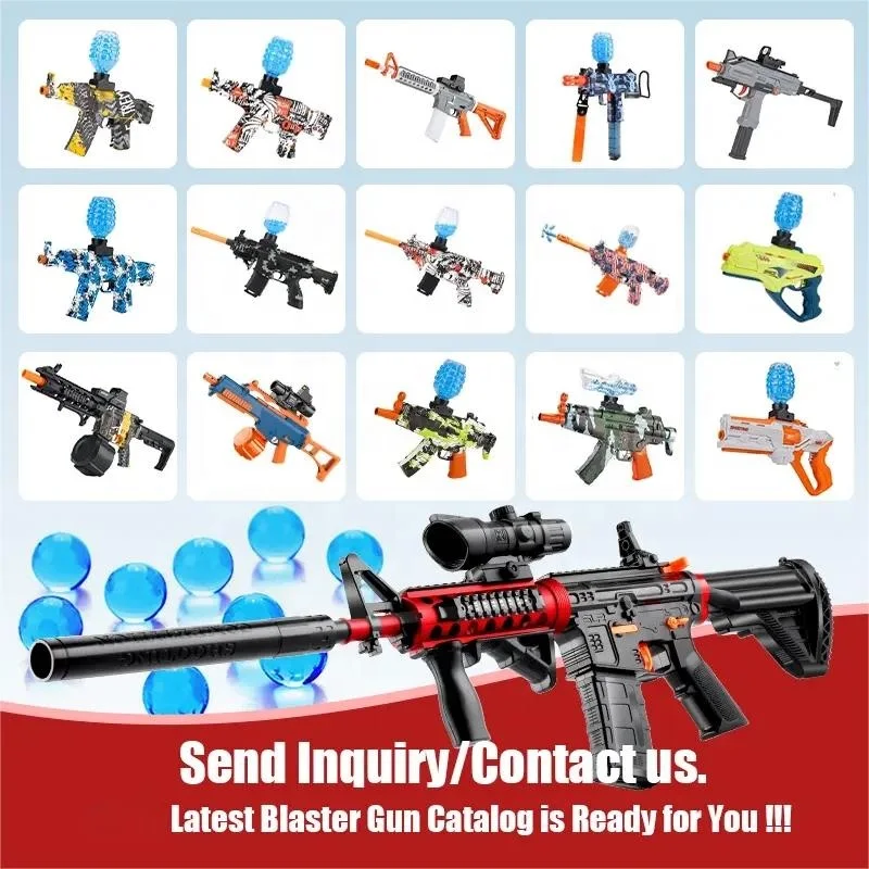 2024 New Upgrade Electric Gel Ball Blaster Water Gel Pistola Toys Gun Hydrogel Blaster Gun With Colorful Lights