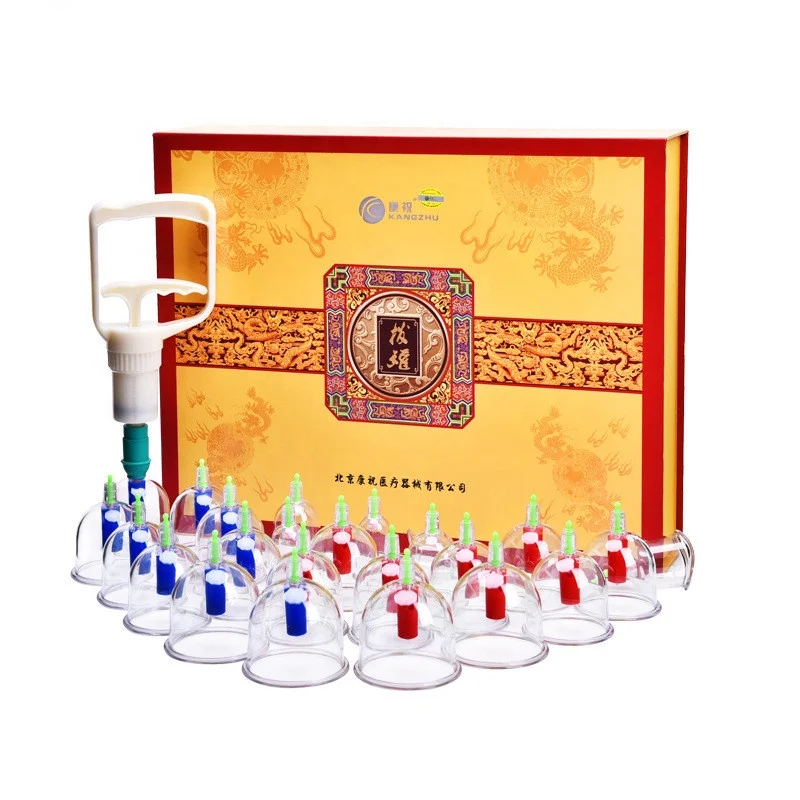 Kangzhu/carezoe в традиционном китайском стиле вакуумной терапии C1-24/C1-14(Deluxe) медицинские банки доску для
