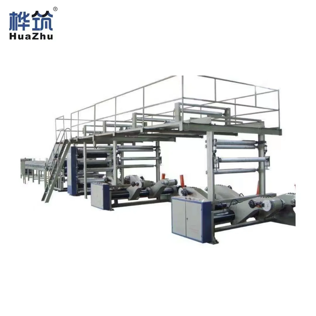 Full automatic 3/5/7 layer corrugated board carton box Making paperboard production line with good price