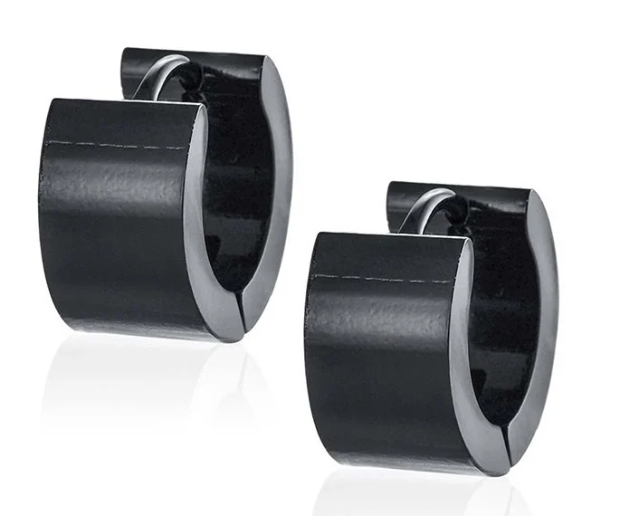 Stainless steel earrings for men 2022  jewelry gold silver stud earrings