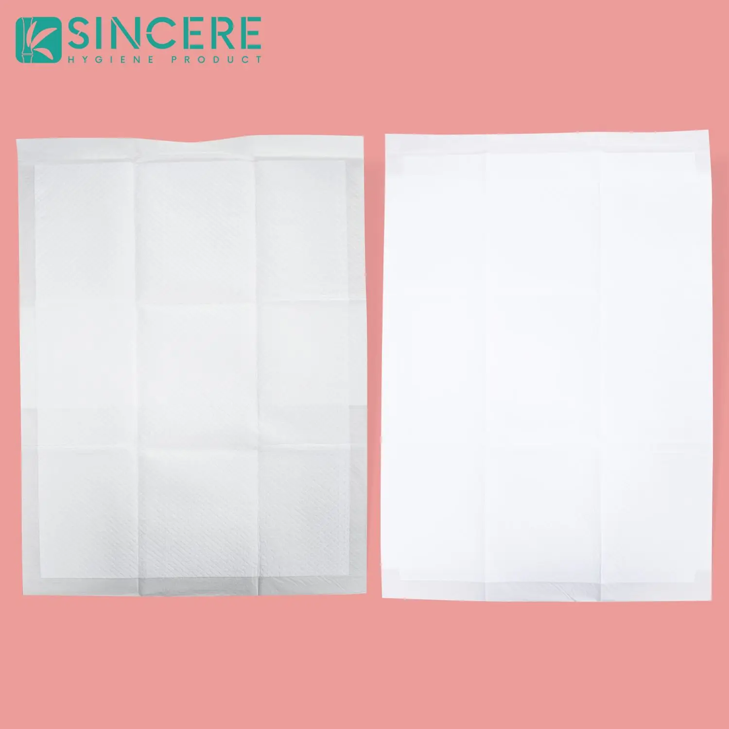 Incontinence Underpads Bamboo charcoal for odor removal Leak-proof Disposable bed Pad Water Absorbent Nursing pad
