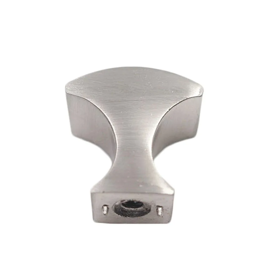 Brushed Nickel T Shape Handle Pull Kitchen Cabinet Knobs
