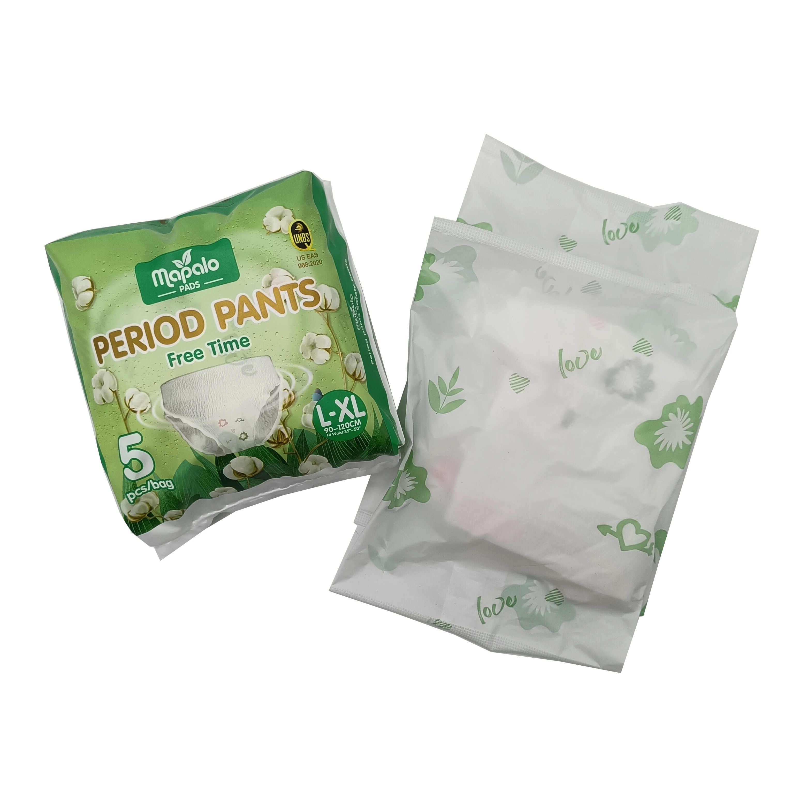 HOT SALE Wholesale Disposable Leak Proof Good Quality Cotton Menstrual Period Panties Sex Sanitary Pants Menstrual Pants