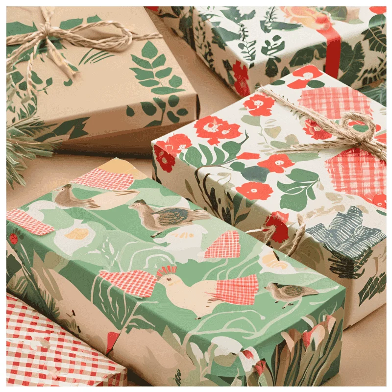 Colorful Scented Wrapping Paper For New Year & Special Occasions Room Deodorization