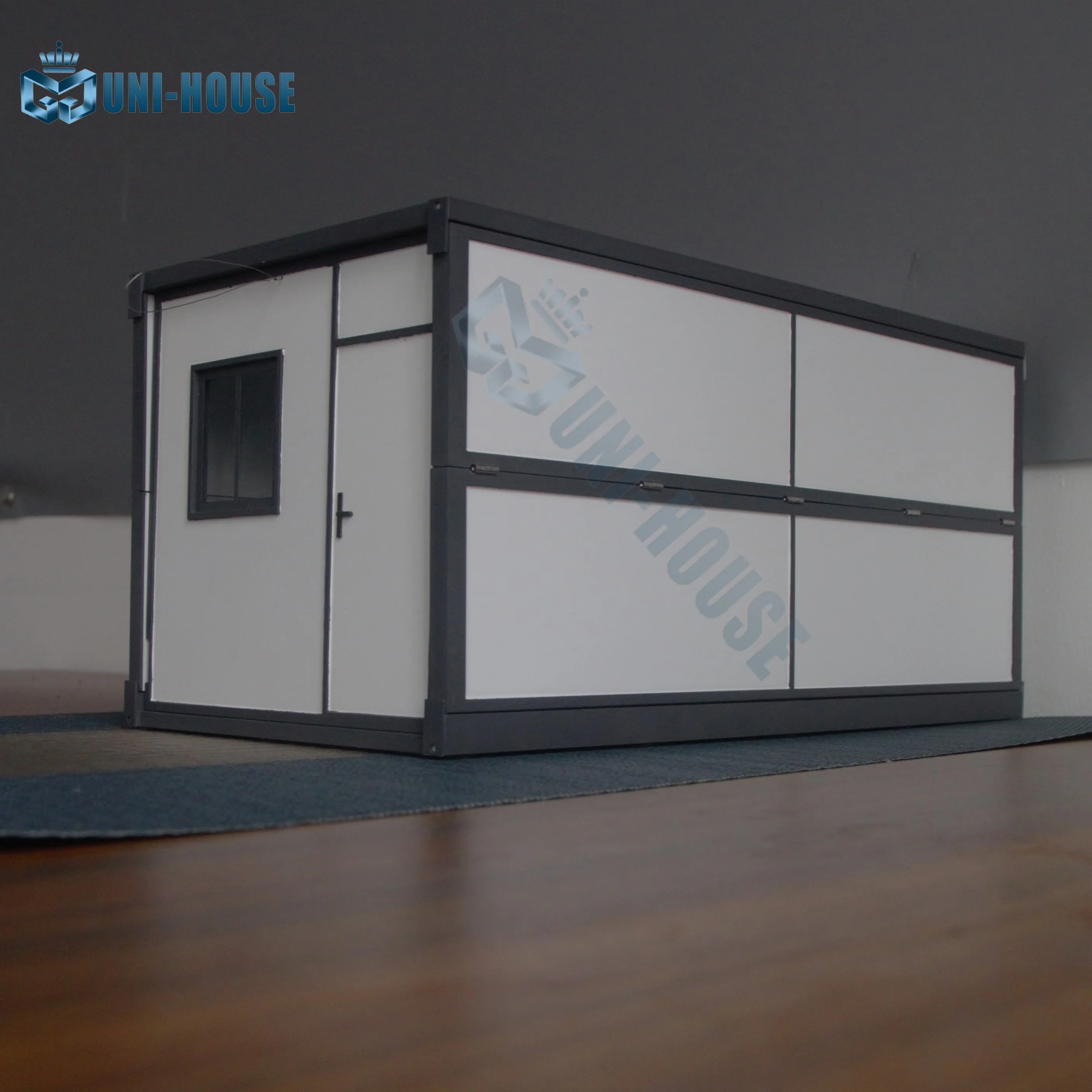 Ready outdoor portable moduler collapsible prefabricated  modern  tiny container for model house sale