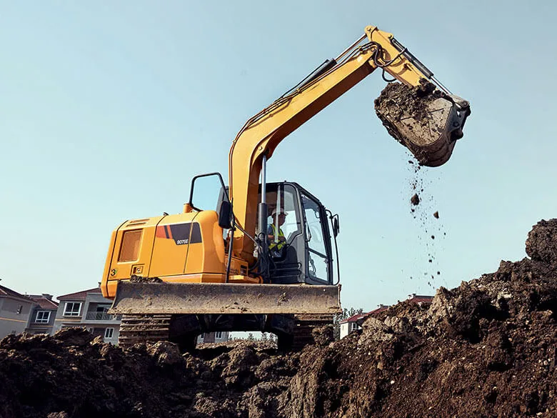 Liu gong Brand New Hydraulic Digger 7.5Ton Crawler Excavator 9075E