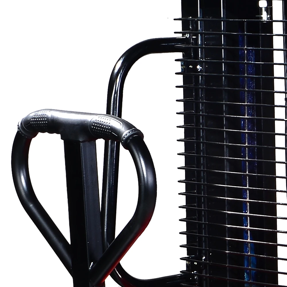 
Warehouse pallet lifting device semi electric walkie stacker forklift 