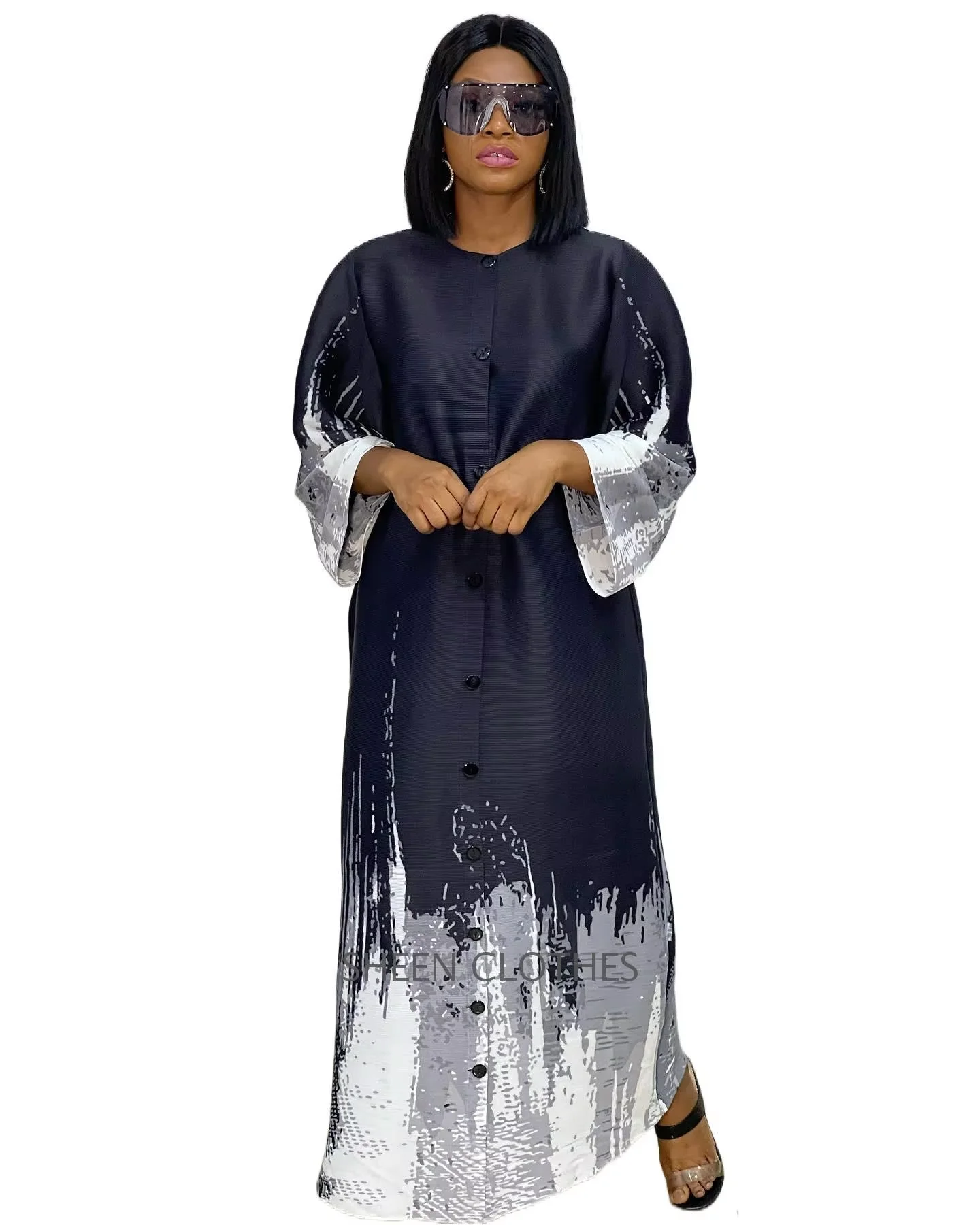 Good Quality Factory Directly Breathable Muslim Female Wholesale Elegant 2024 African Design Popular Plus Size Women Dresses