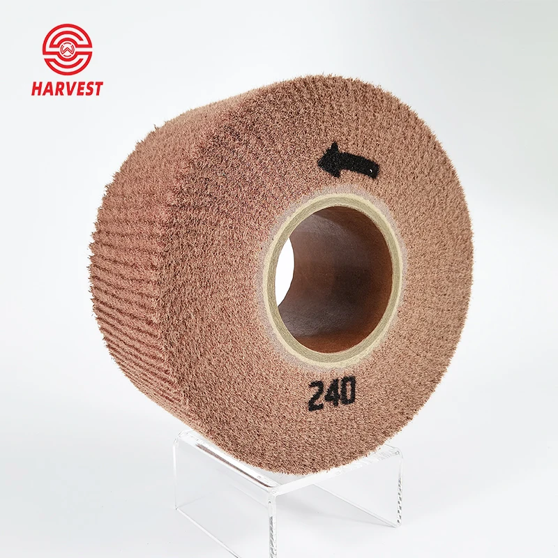 Any Size Of Non woven polishing Brush Roller3m Non-woven Abrasive Brush Roller For Deburring