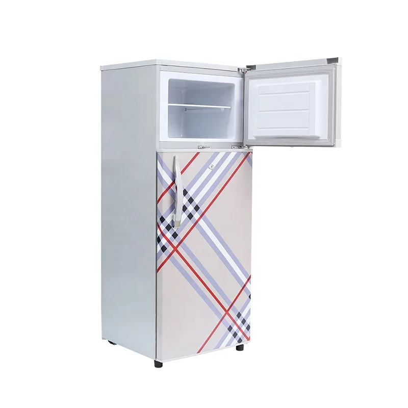 98L AC/DC Solar Powered Refrigerator with Battery and Solar Panel Combo