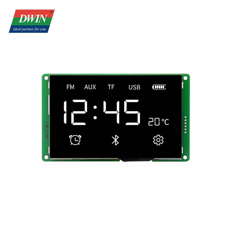 DWIN 4.3 InchTFT LCD Module HMI Display Modules 480*272 UART Serial Screen Low Cost TFT LCD RS232/TTL ASIC touch screen