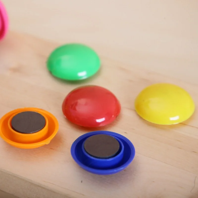 Office magnetic buttons are used for office colored whiteboards, magnetic thumbs, and blackboard magnets