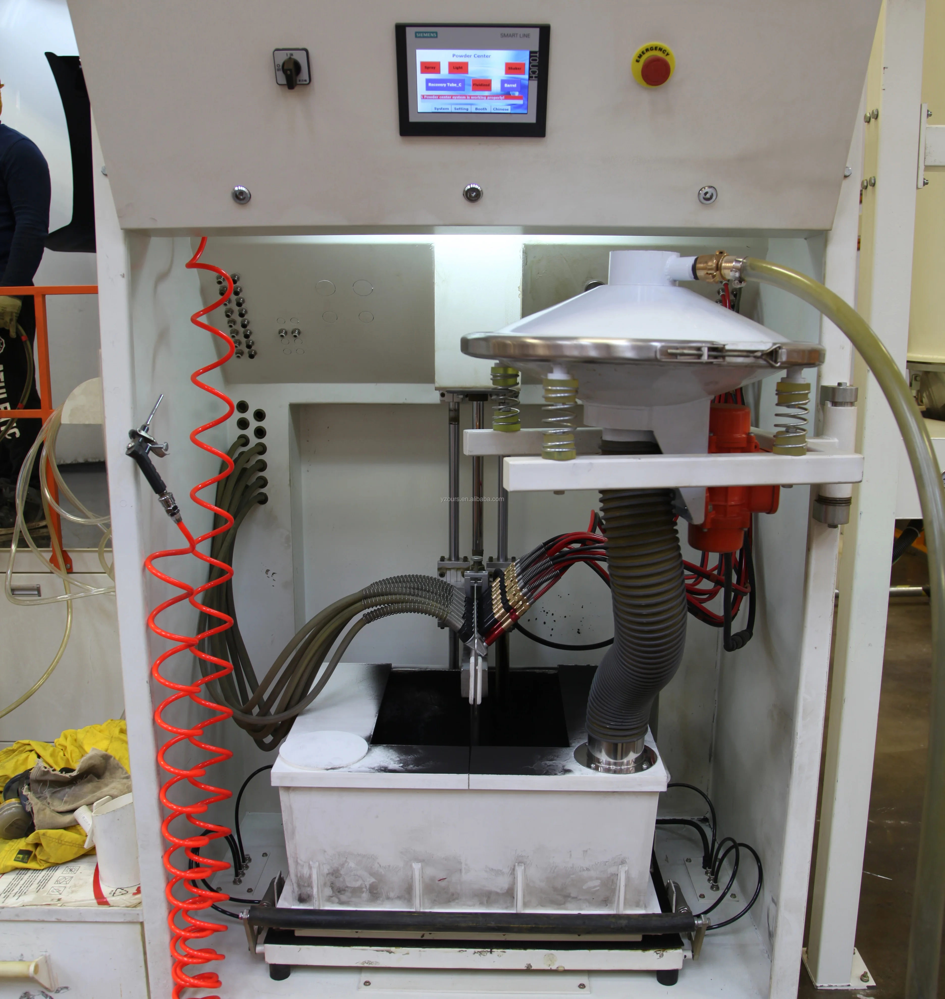 black matt electrostatic epoxy resin powder coating paint