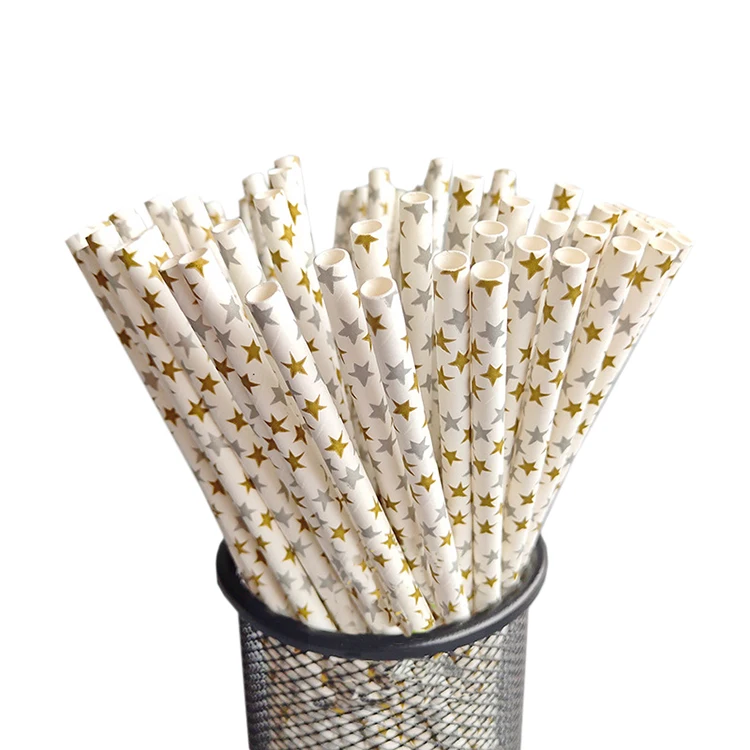 Wholesale Promotional Friendly Colorful Paper Straws