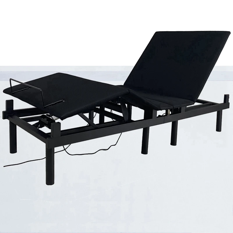 Adjustable Bed Frame Twin XL Ergonomic Power Bed Base Comfort Upholstered Smart Bed with wooden board No Tools Required