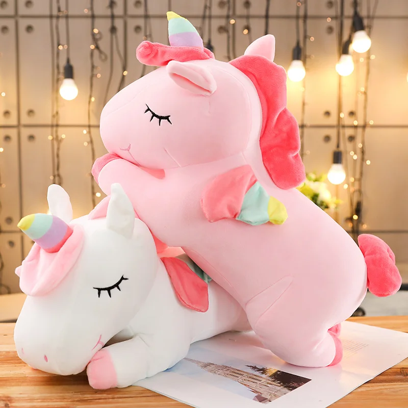 Hot sale cute super soft unicorn plush unicorn plush toy with wings