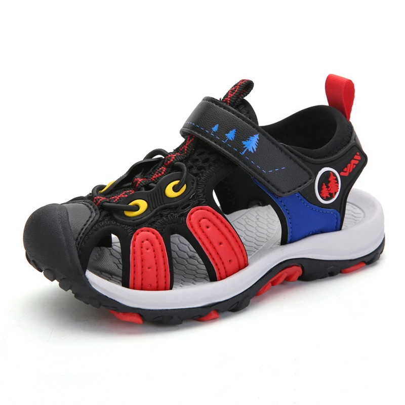 2020 Wholesale Big Boys Children School Casual Sneakers Slip On Canvas Fashion Summer Kids Sandals Shoes