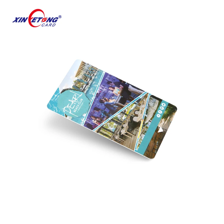 CMYK Printed Plastic Cards Access Control Card Fudan FM11RF08  HF RFID Smart Card