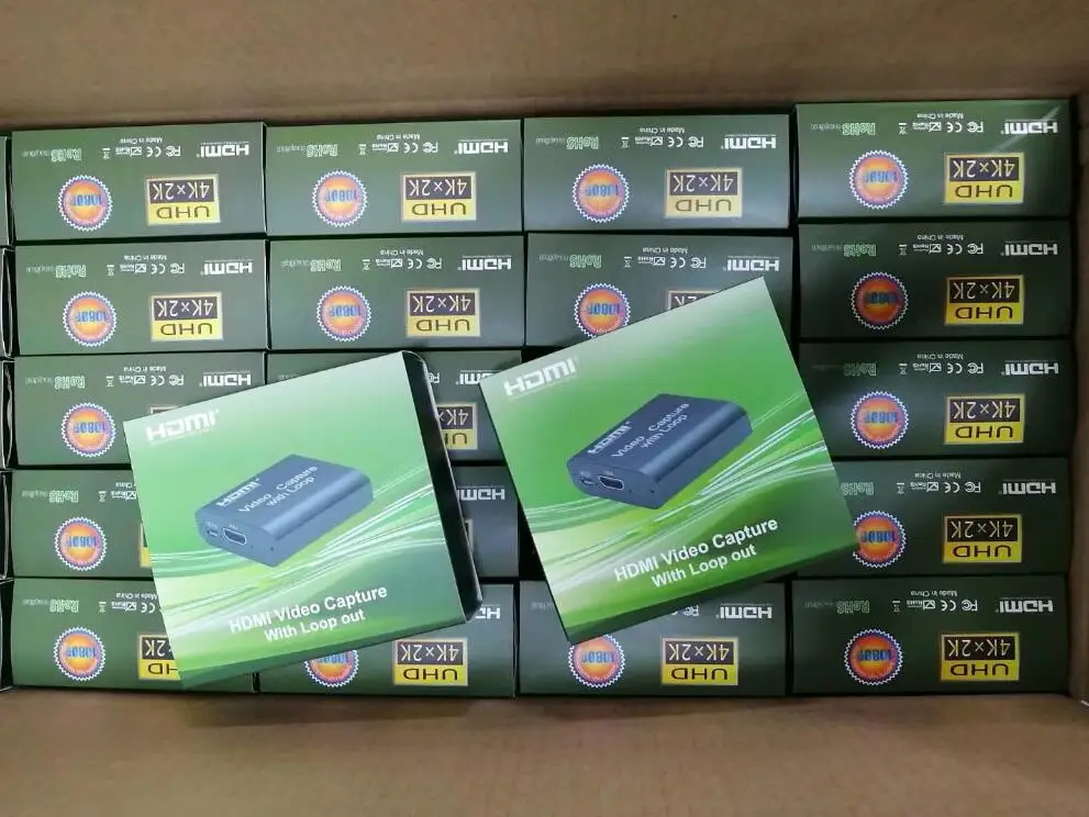 HDMI-USB 2 0 карта захвата игр HD 1080P видеозапись для потоковой