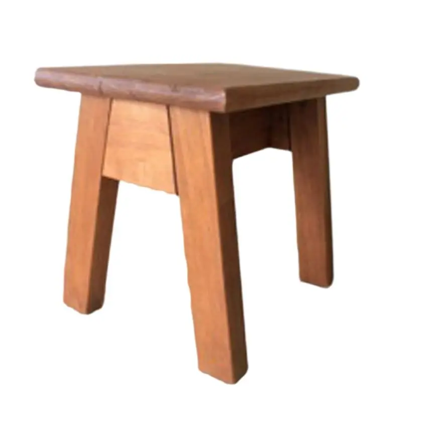 China Custom Made Furniture Wooden Mini Stool Wood Small Sitting Stool