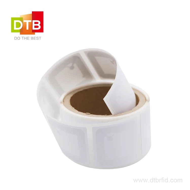  DTB 13.56mhz Library Book Sticker ICODE SLIX2 Adhesive RFID