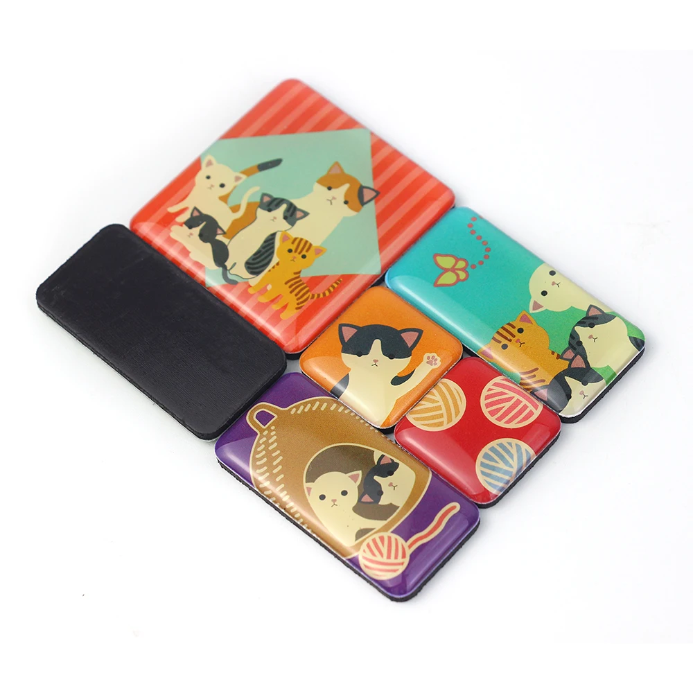 Hotsale Custom Half Cat Fridge Magnet 3D Souvenir Cat Stuck In Refrigerator Magnet