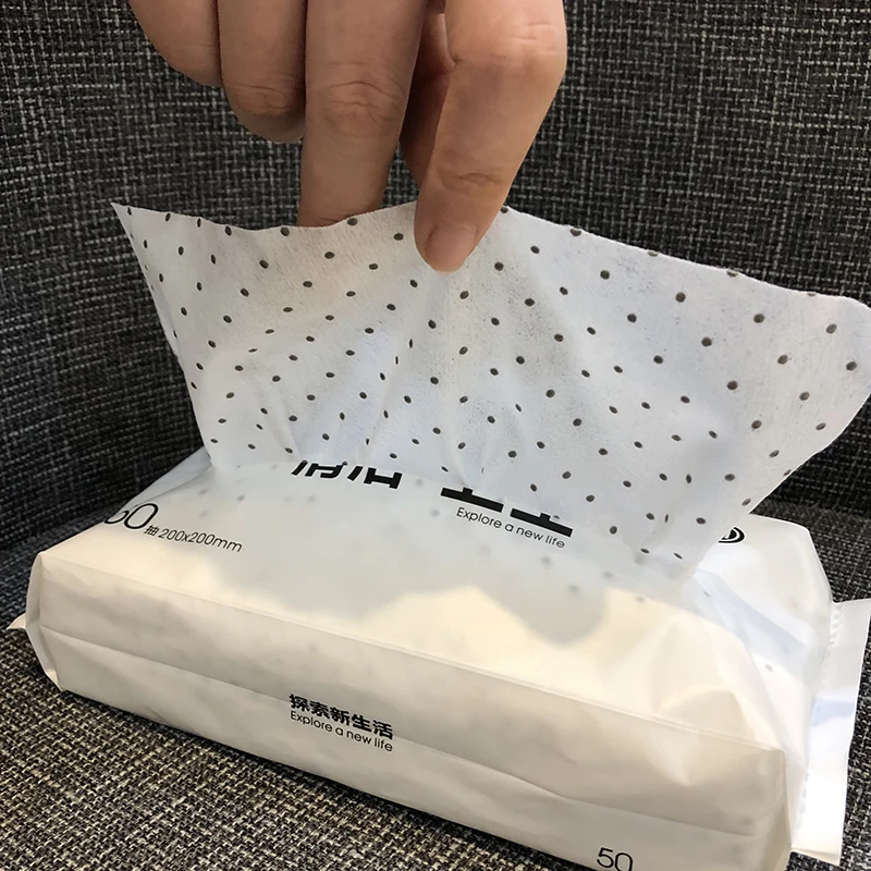 
Nonwoven kitchen wipes disposable dishcloths hand tea dish kitchen towel dish towel with silicon 