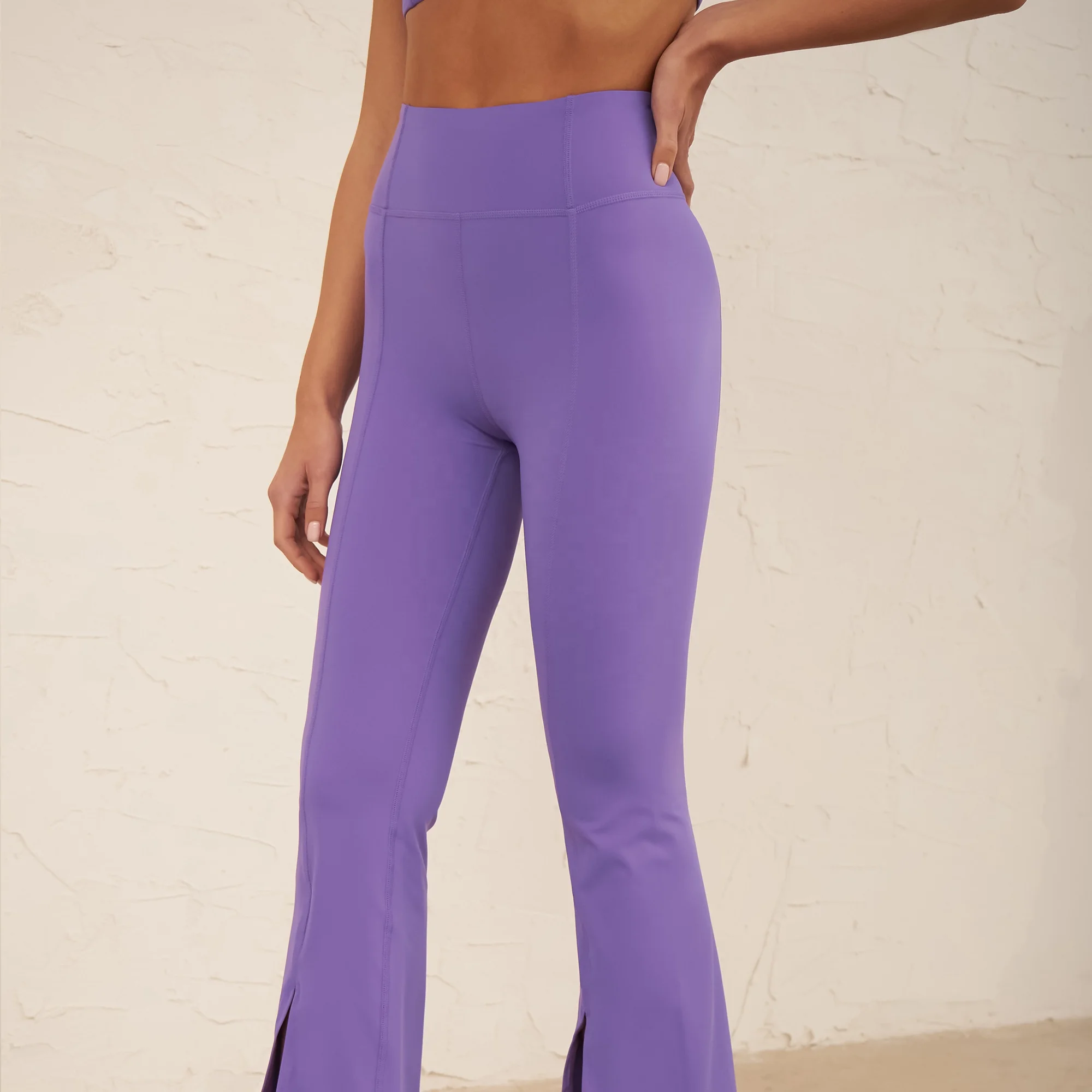 Latest Pt Sports Bell-bottomed leggings women gym pants high waisted workout clothes