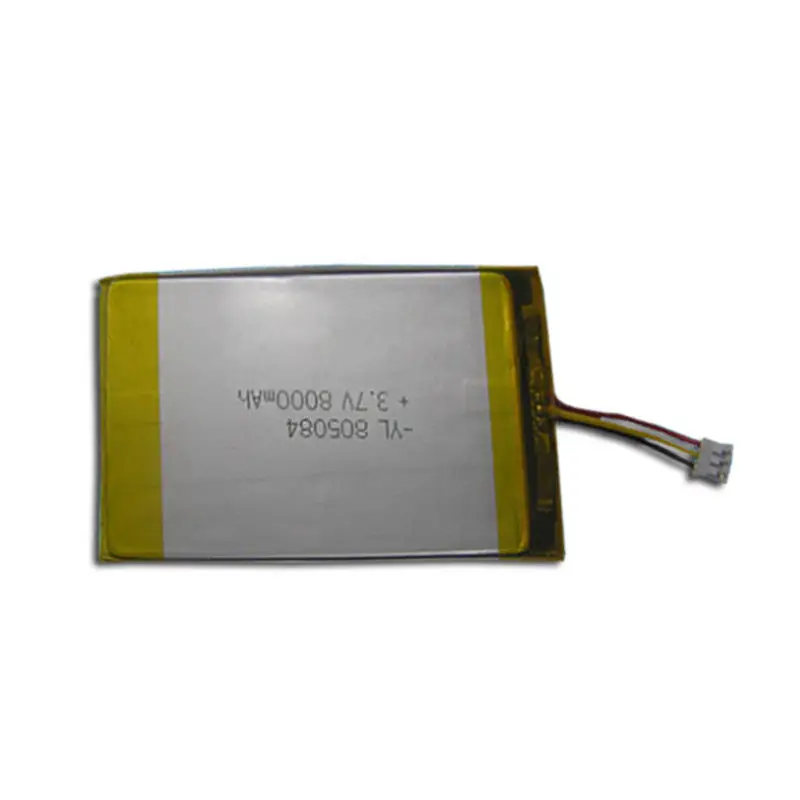 Manufacture Wholesale Price Lipo Battery 3.7v 8000mah One Cell 29.6Wh Rechargeable Lithium Ion Polymer Battery wrap