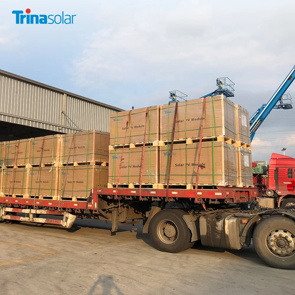  Фотогальванические солнечные панели Trina 450 Вт CE TUV Poly 450Wp PV для Европейского