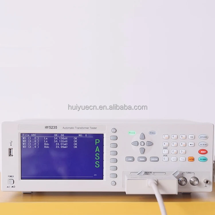 Manufacturers produce transformer comprehensive tester HY2789 assembly line test