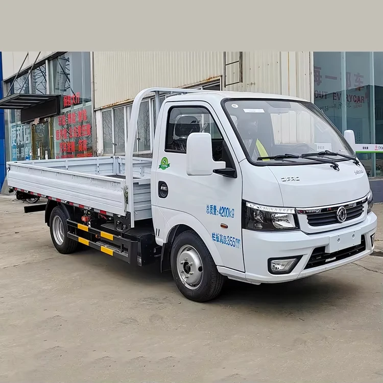 ECE New Energy Vehicles DONGFENG EV200 Green Hybrid Electric Truck with CCS2 Charge Port 4.2m Van Trunk Transport