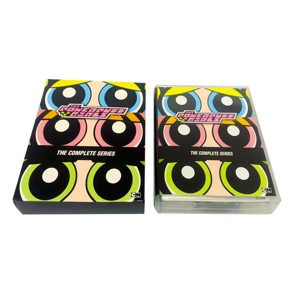 Powerpuff Girls: The Complete Series 12DVD kids dvd movies hot selling new release dvds DDP free shipping best gift for family