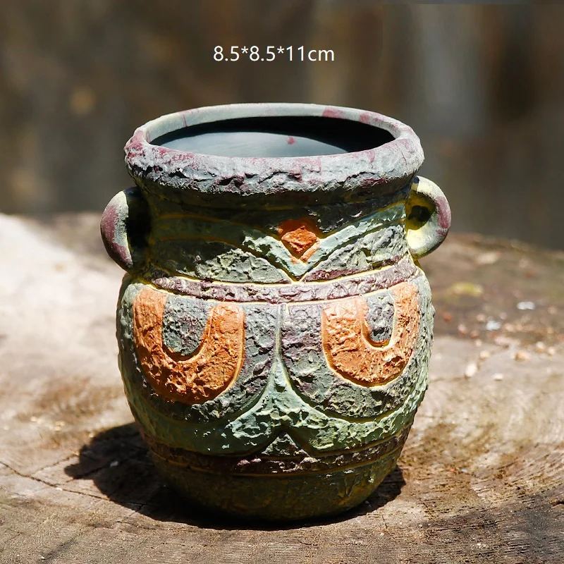 retro unique creative flower planter pots for plants garden plant succulent planter