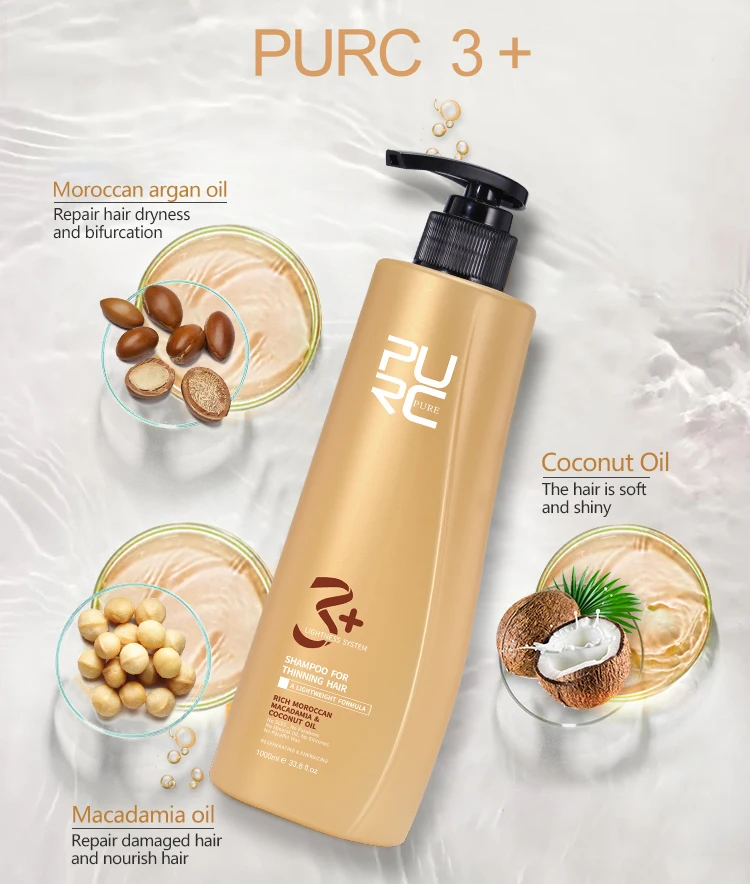 
Private Label 3+ Mint Clean lnvigorating Anti Dandruff Hair Anti-loss Growth Shampoo And Conditioner Set For Thinning Hair 