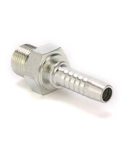 high quality carbon/stainless steel hydraulic hose fittings BSP 60 cone seal with WITH BONDED SEAL