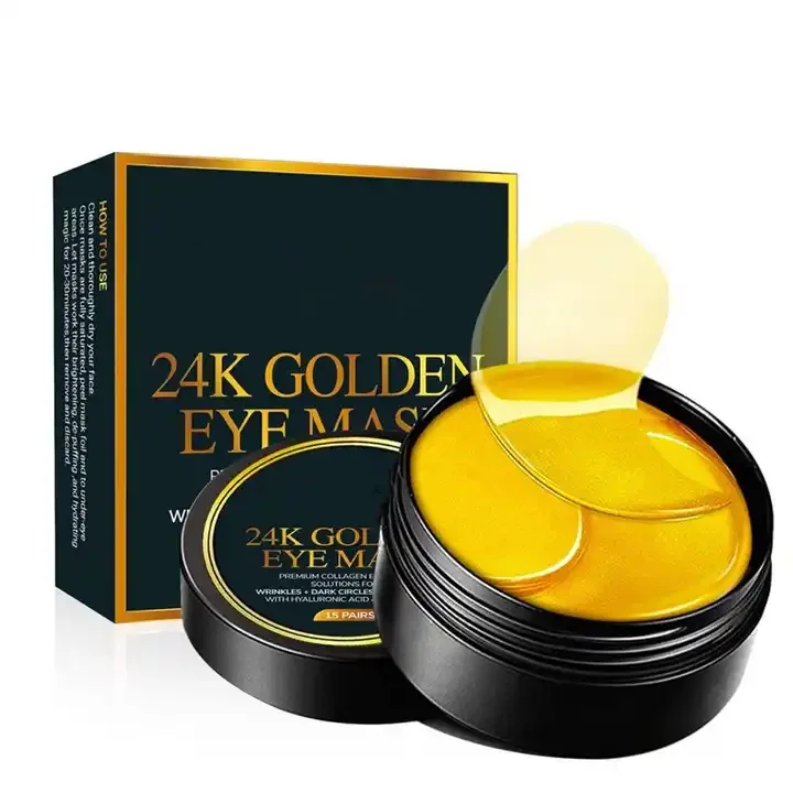 Private Label  Eye Patch Mask Moisturizing Hyaluronic Acid Gel Retinol VC Anti Aging Custom Remove Dark Circles Eye Bag eye mask