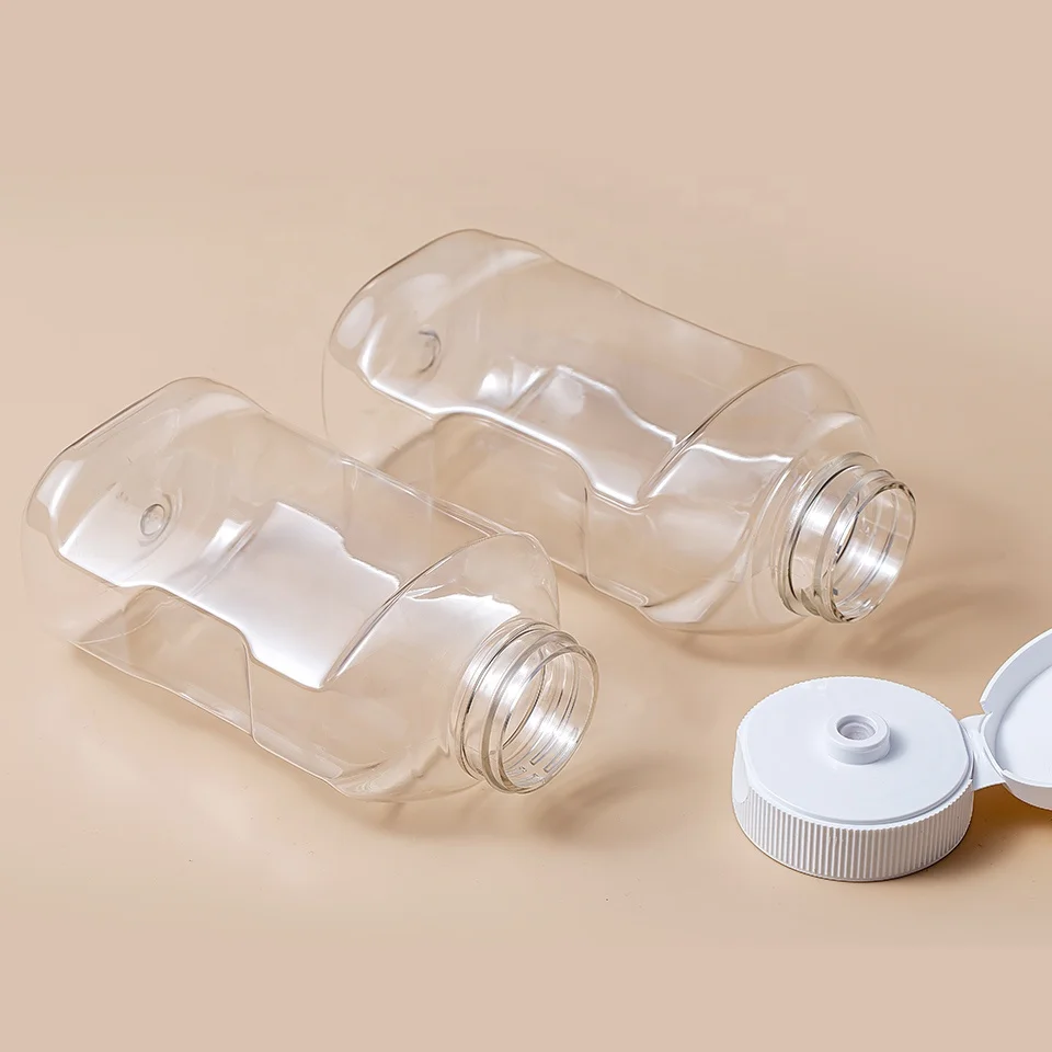 10OZ 12OZ  Empty Woozy Spice Tomato Jam Chili Table  Salad Hot Plastic Sauce Squeeze Bottles With Flip Lid