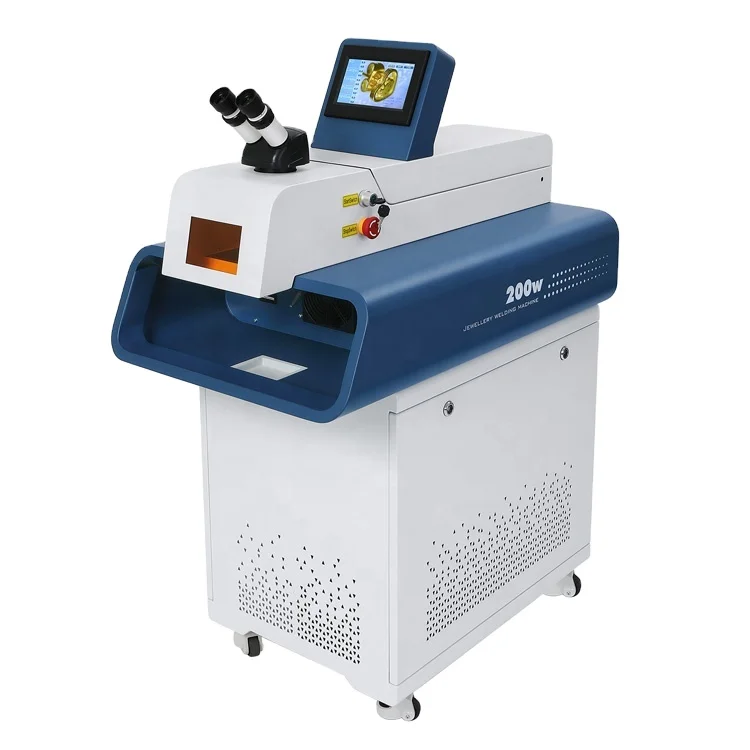 Jewelry YAG 200W Laser Welders Special Offer Clearance Offer for Dental Jewelry Gold and Silver with Chiller