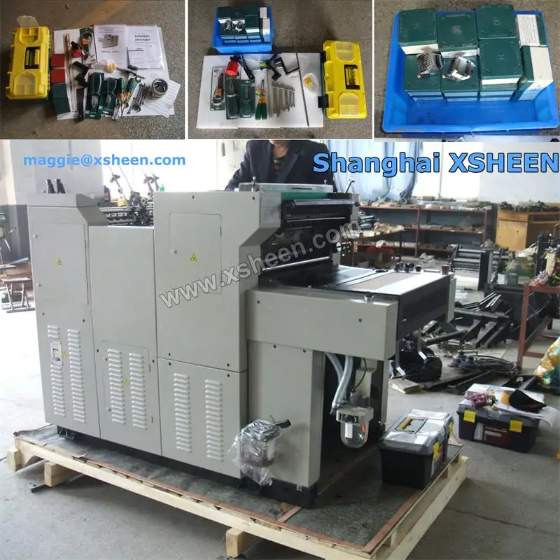 Multi-function Food & Beverage Factory Alibaba Oman Auto Papervcreasing Morgana Fsn Numbering Machine for Sale