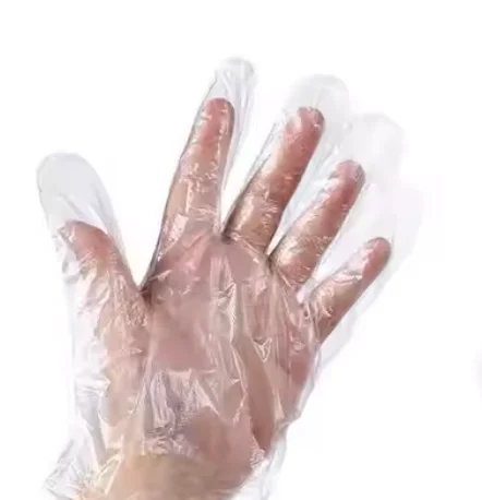 Customizable disposable polyethylene HDPE gloves food grade TPE gloves
