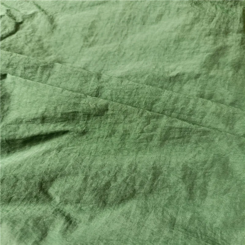 Wrinkled 100% Nylon Taslon Taffeta Crepe Crinkled Taslan Fabrics