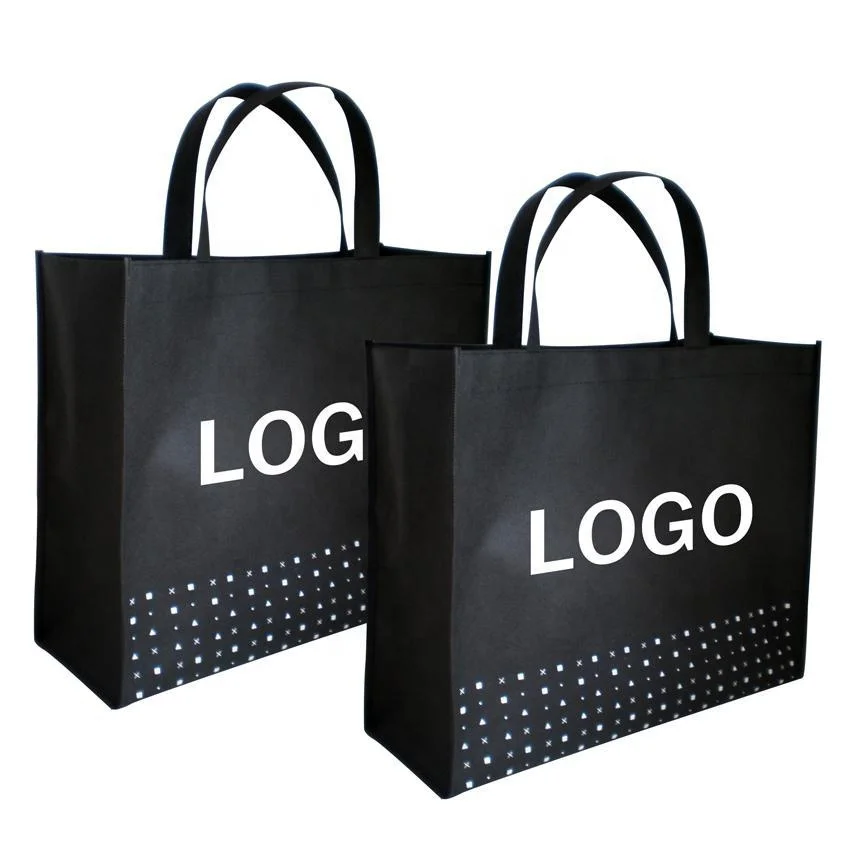 Non Woven Cloth tote Bags Reusable Grocery bag Polypropylene Advertising Shopping Bags TNT promotional gifts
