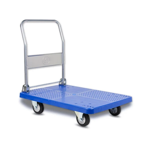 foldable platform trolley hand cart