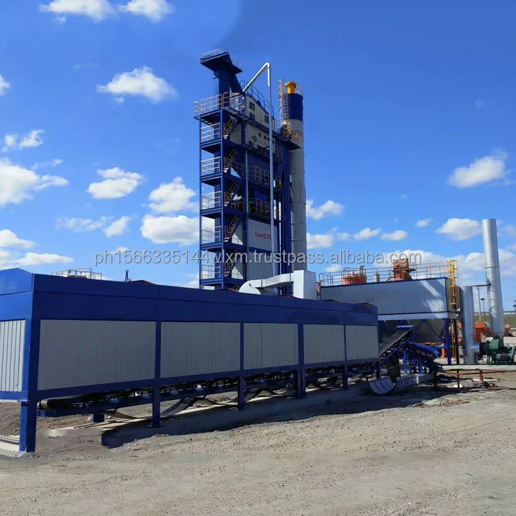 LB2500 asphalt plant diesel roady asphalt mixing plant