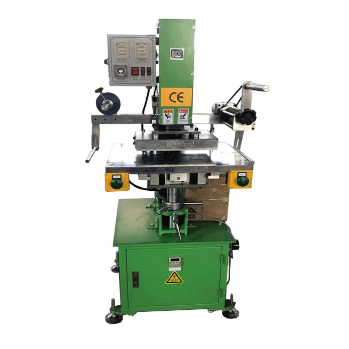 Automatic Safety Style Hot Stamping Machine Best Selling Workbench Heat Press for Plate Paper Garment with Core Motor Component