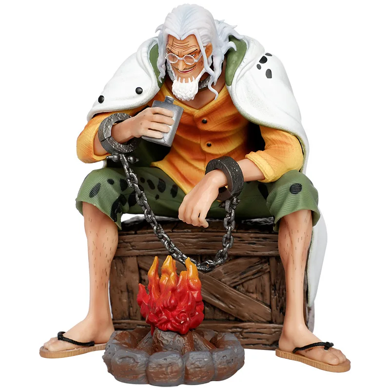 15 см BT сидя осанка преступный мир король Rayleigh цельные игрушки Фигурки цветные коробки Аниме оптом