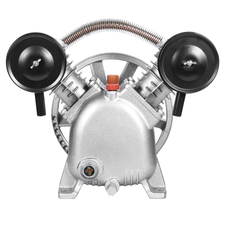 hot sales! V2051R piston belt driven air compressor pump 2 cylinder head