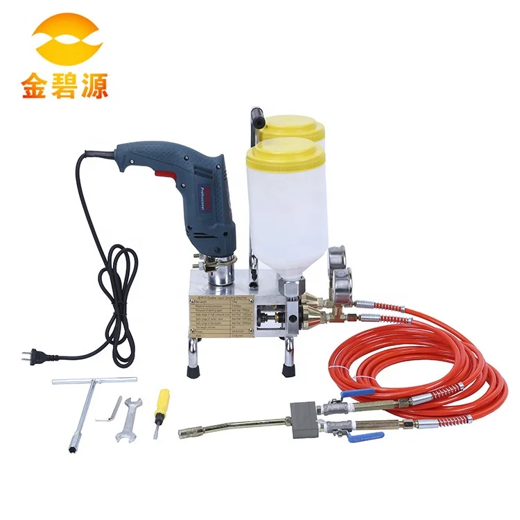 Double Liquid polyurethane foam/epoxy resin Waterproof machine